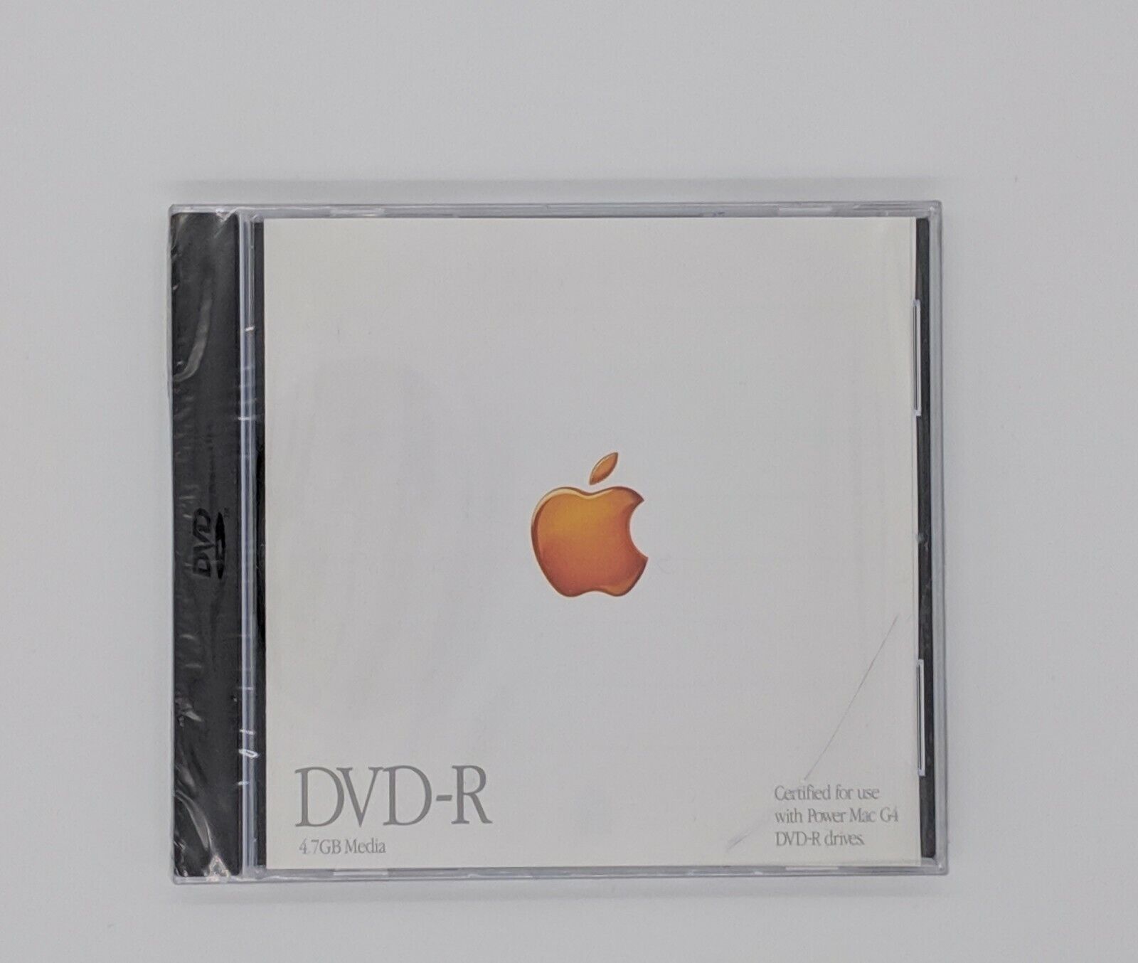 NEW Factory Sealed Vintage Apple Orange Logo DVD-R for Power Mac G4 