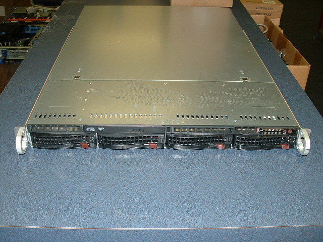 Supermicro 1U Server X8DTU-F 2x Xeon L5640 2.26ghz Hex Core / 48gb / DVD 