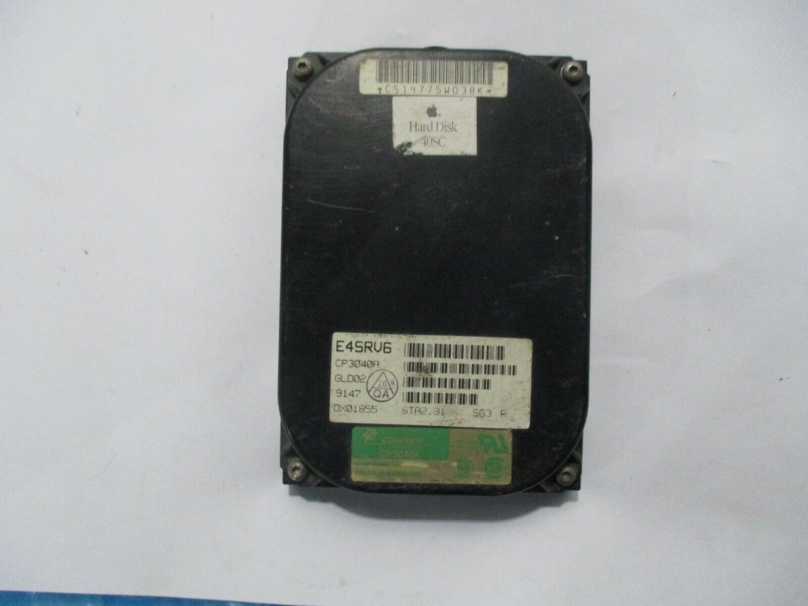 Conner CP3040A 40MB 50-Pin SCSI Hard Drive