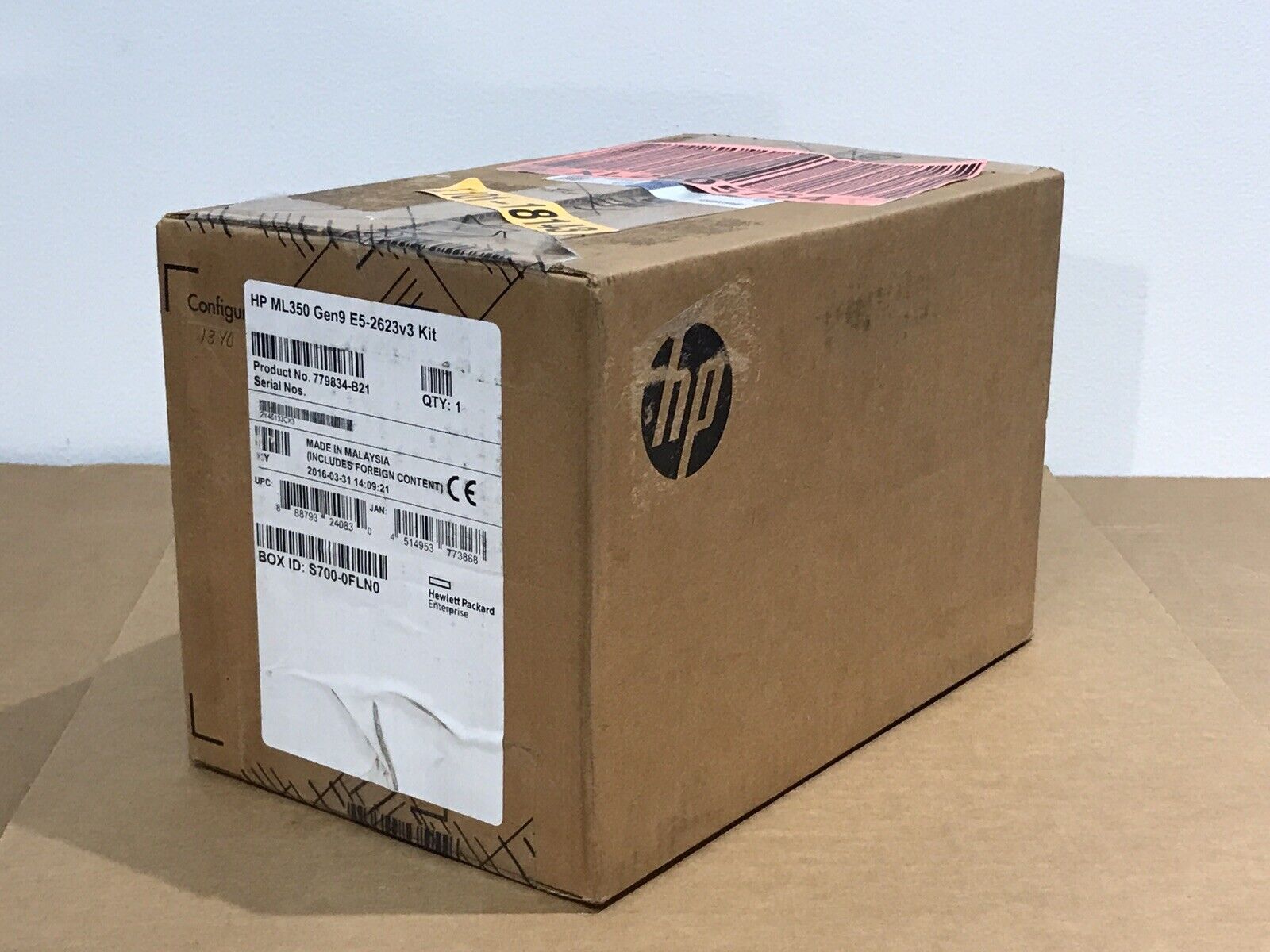 New Sealed HP ProLiant ML350 G9 4 Core 3.0GHz Xeon E5-2623 V3 CPU Kit HPE Gen9