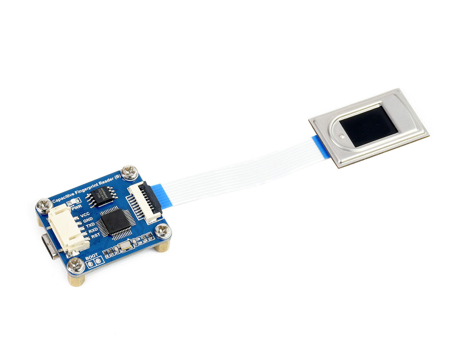 Waveshare High Precision Capacitive Fingerprint Reader (B) UART/USB Dual Ports