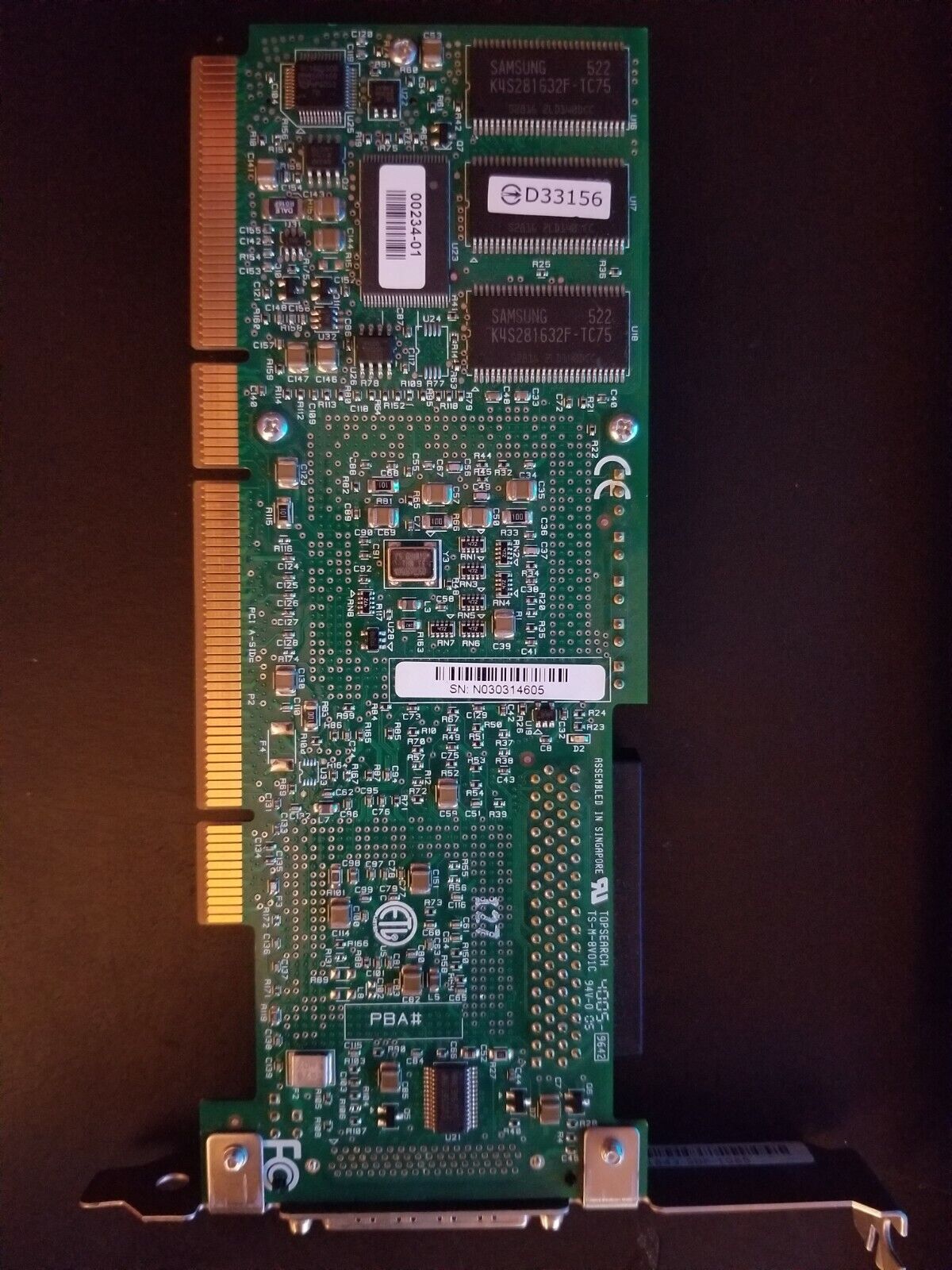 LSI Logic - PCBX520-A2 SCSI Card J4588