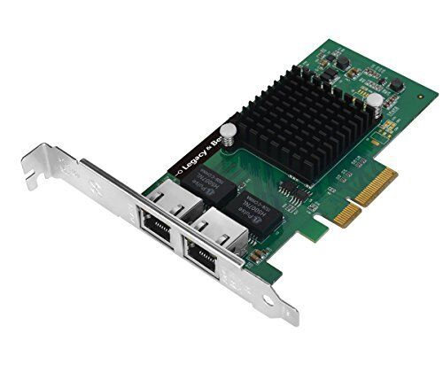 SIIG Dual-Port Gigabit Ethernet PCIe 4-Lane Card - I350-T2 Adapter, LB-GE0014-S1