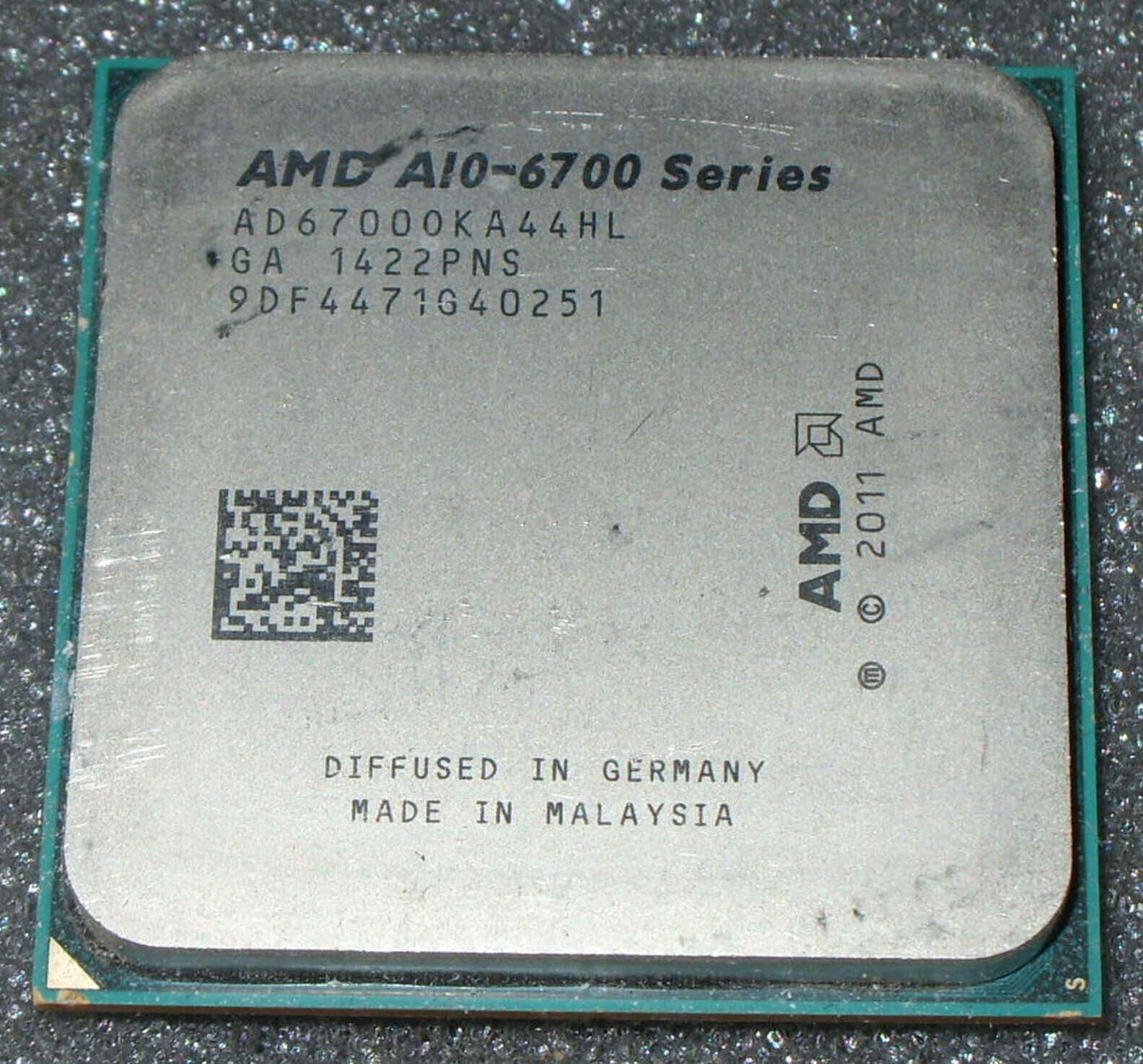 AMD 3.7 GHZ MODEL A10-6700 QUAD CORE Processor, AD6700OKA44HL, FM2,  US SELLER