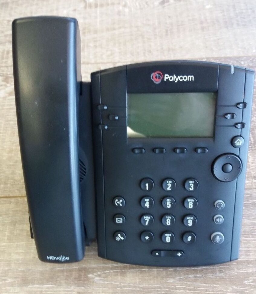 Polycom VVX 300 Series VoIP IP Business Media Telephone 