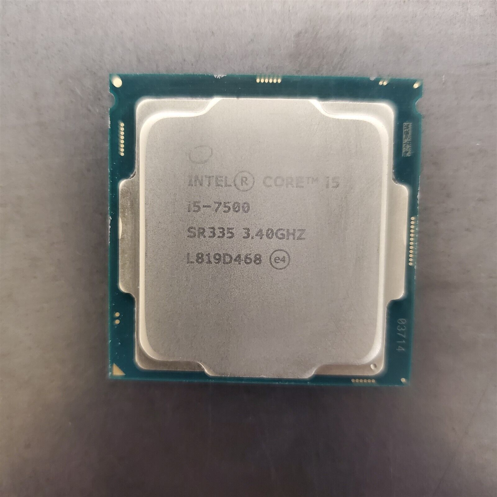 Intel Core i5-7500 3.40GHz LGA1151 Quad Core SR335 Desktop Processor