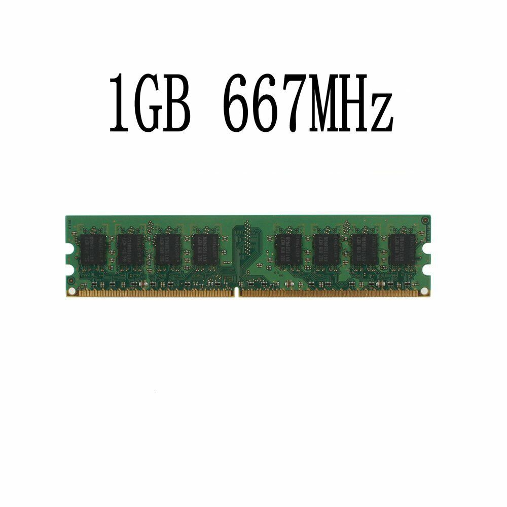 8GB (4x 2G) / 1G PC2-5300 DDR2-667 NON ECC Desktop Intel PC RAM For Kingston LOT