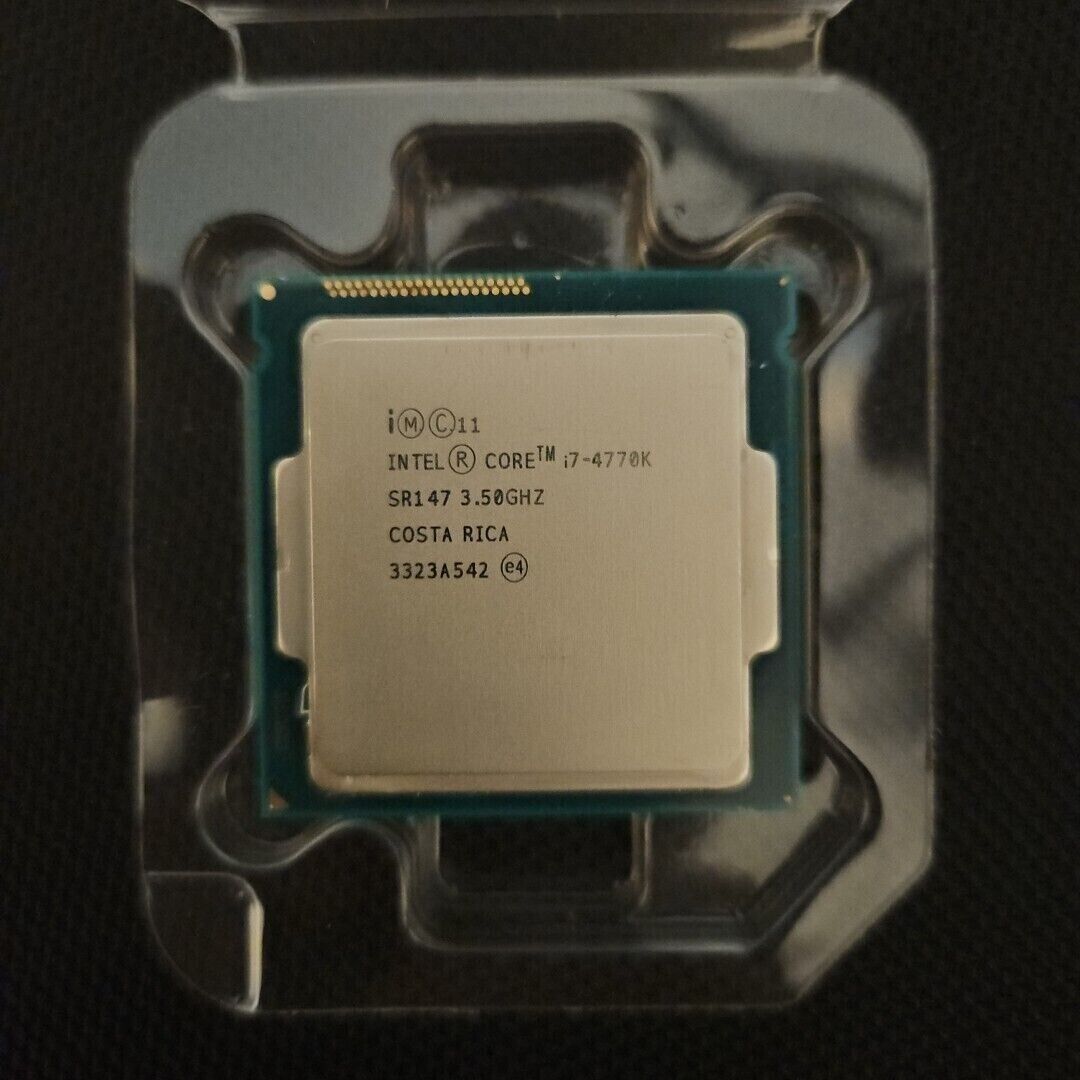 Intel Core I7-4770K 3.5GHz  Processor