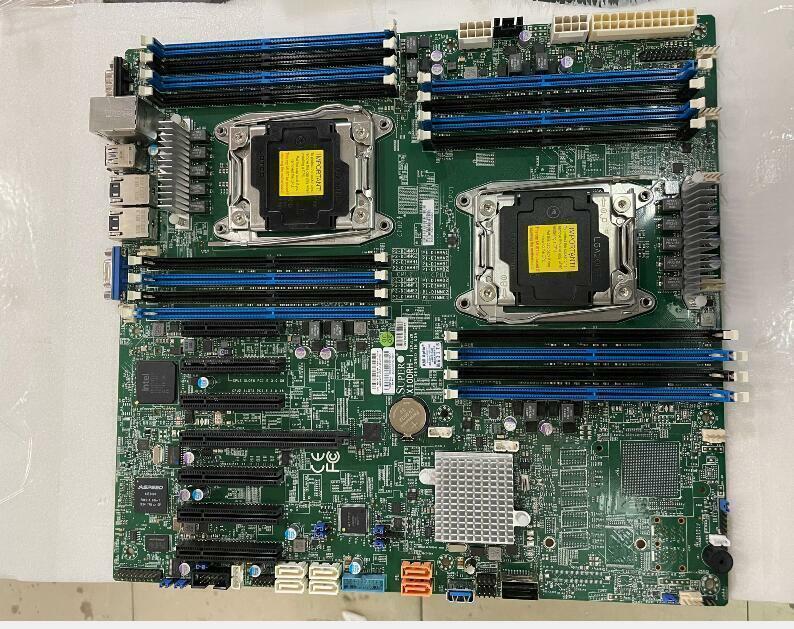 Supermicro server Motherboard X10DRH-I LGA2011 DDR4 PCI-Express Opened Box E-ATX