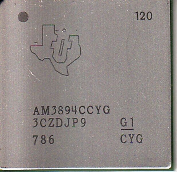 TI AM3894CCYG 120 1.2GHZ+ SITARA ARM PROCESSOR (CPU ONLY), 10 PACK - NEW