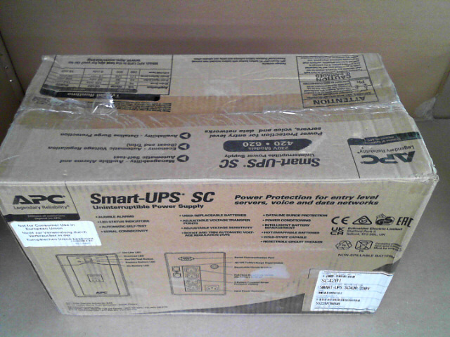 SCHNEIDER ELECTRIC INTL SMART-UPS SC 420VA 230V #SC420I