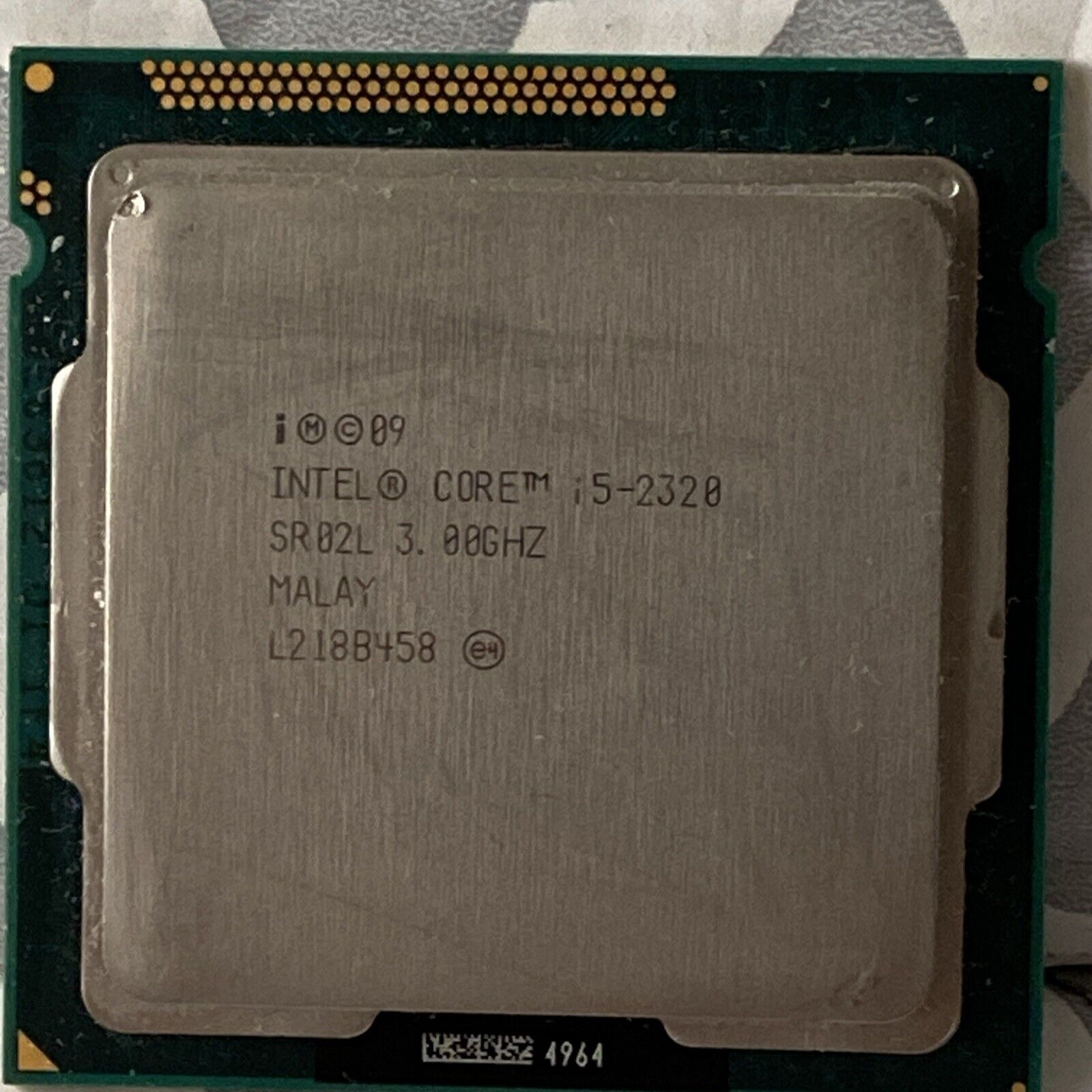 Intel Core i5-2320 3 GHz 5 GT/s LGA 1155 Desktop CPU Processor SR02L