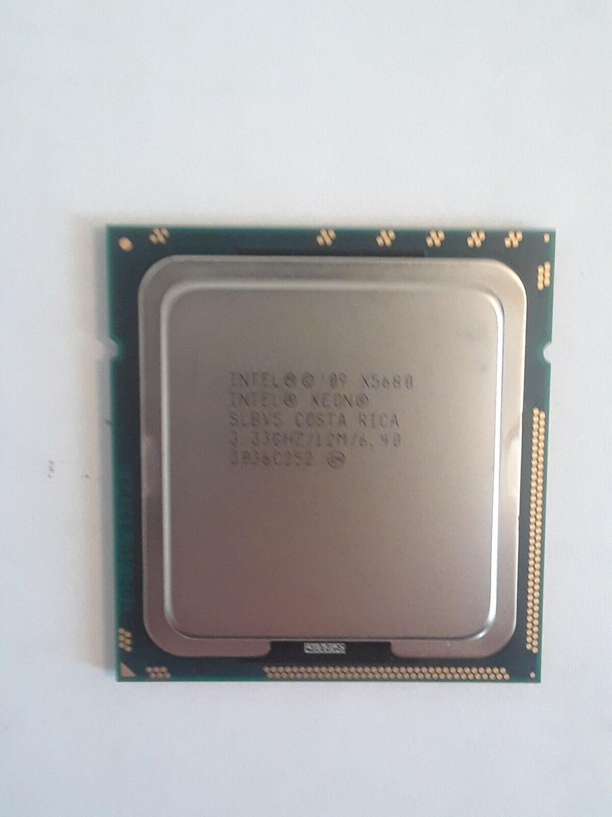 X5680 INTEL XEON SLBV5  6 CORE 3.33GHz 12MB 6.40GT/s 130W CPU