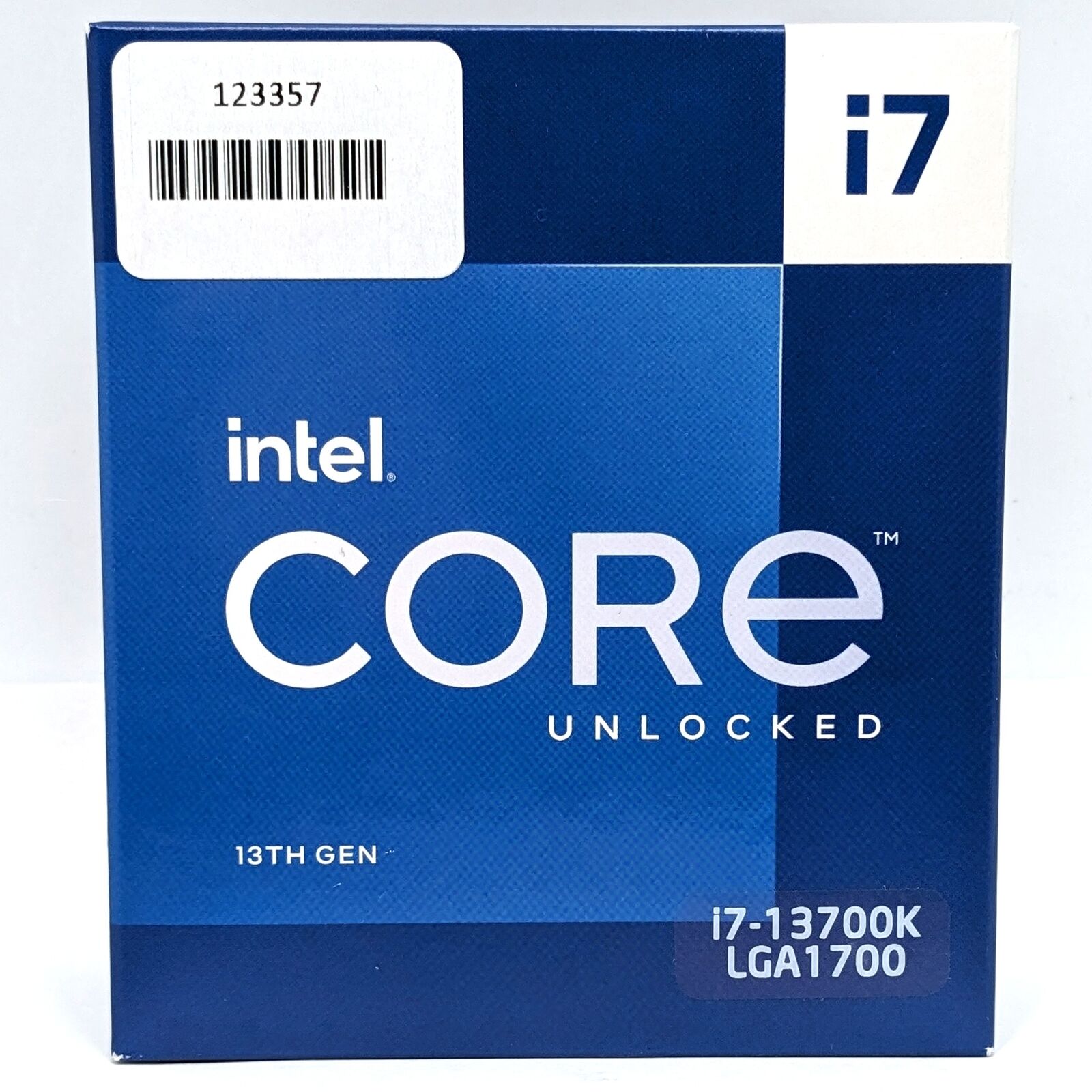 Intel Core i7-13700K 3.40GHz 16-Core CPU LGA1700 BX8071513700K