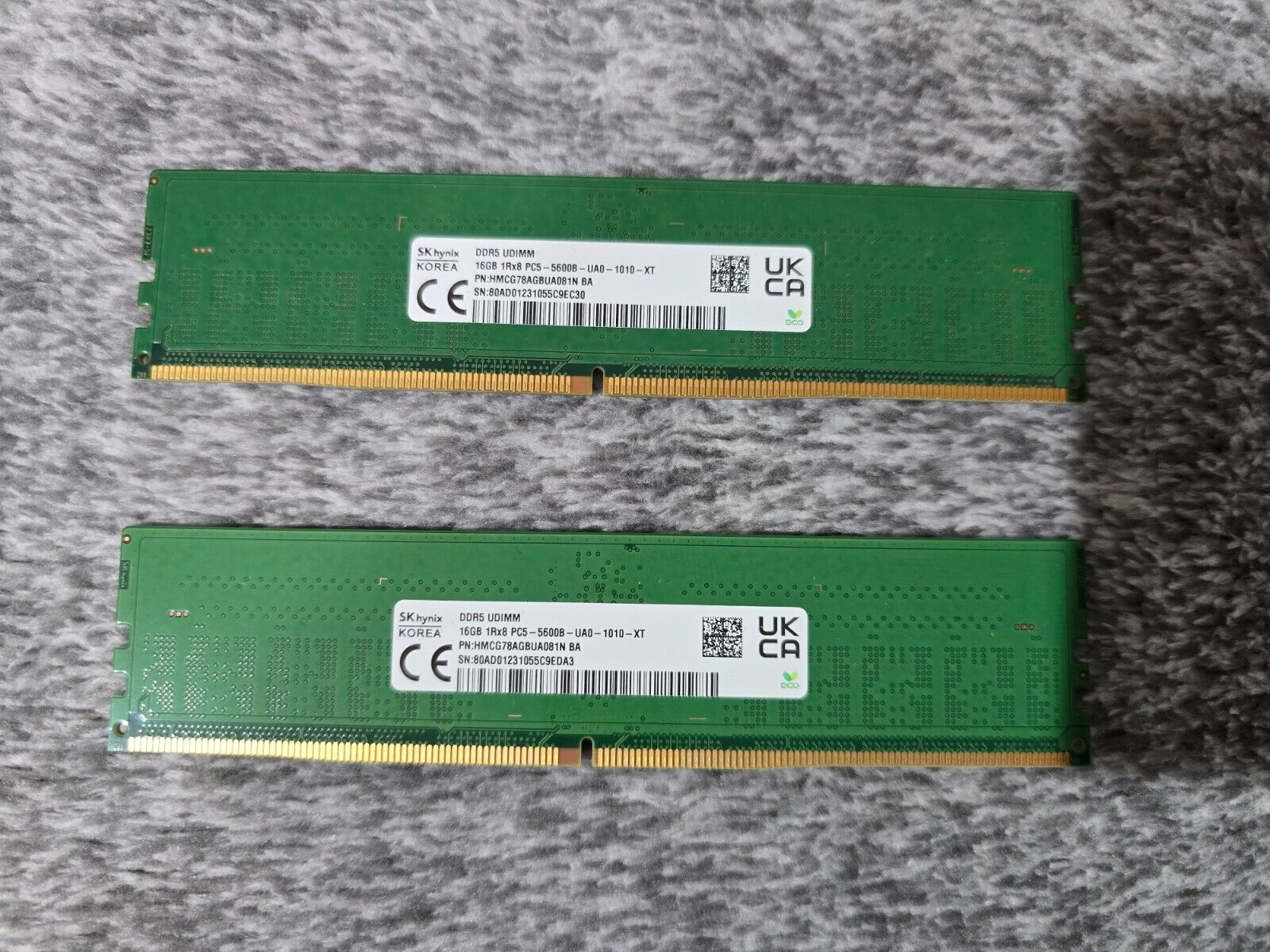 SK hynix Memory Module - 32GB (16GBx2) - DDR5 - 5600 MHz - 1Rx8