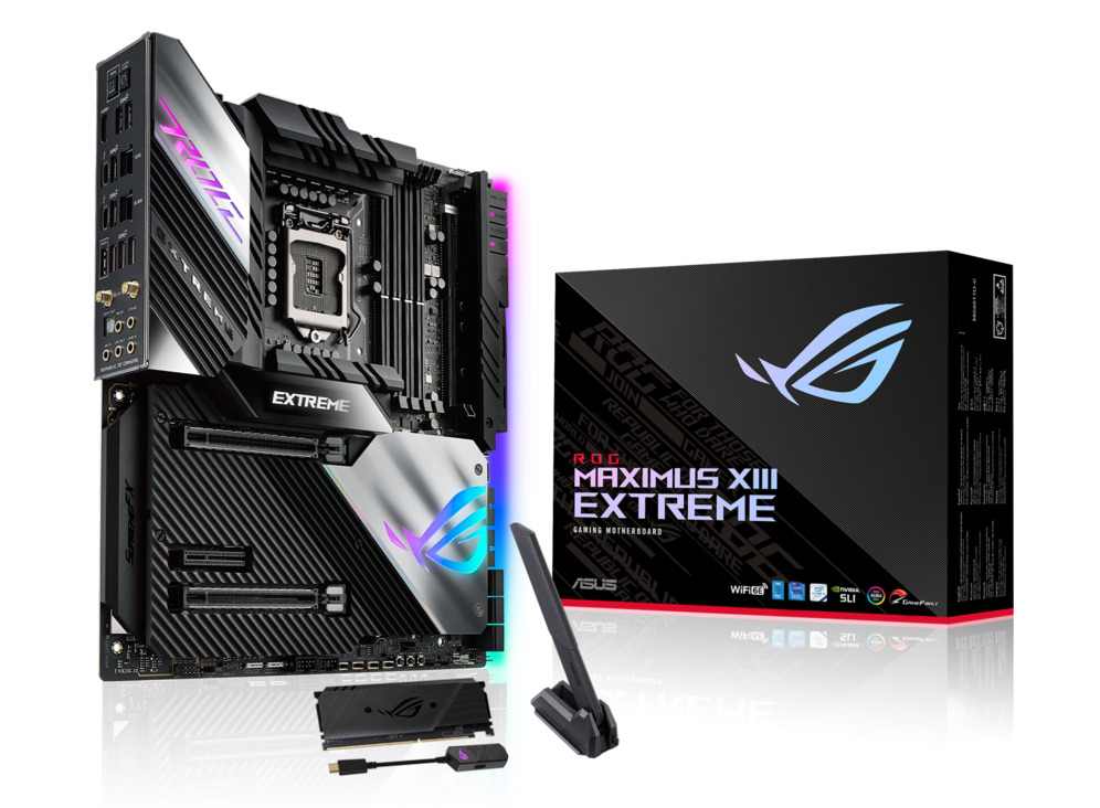 ASUS ROG MAXIMUS XIII EXTREME Motherboard CPU SOCKET LGA1200 Intel DDR4 WiFi 6E