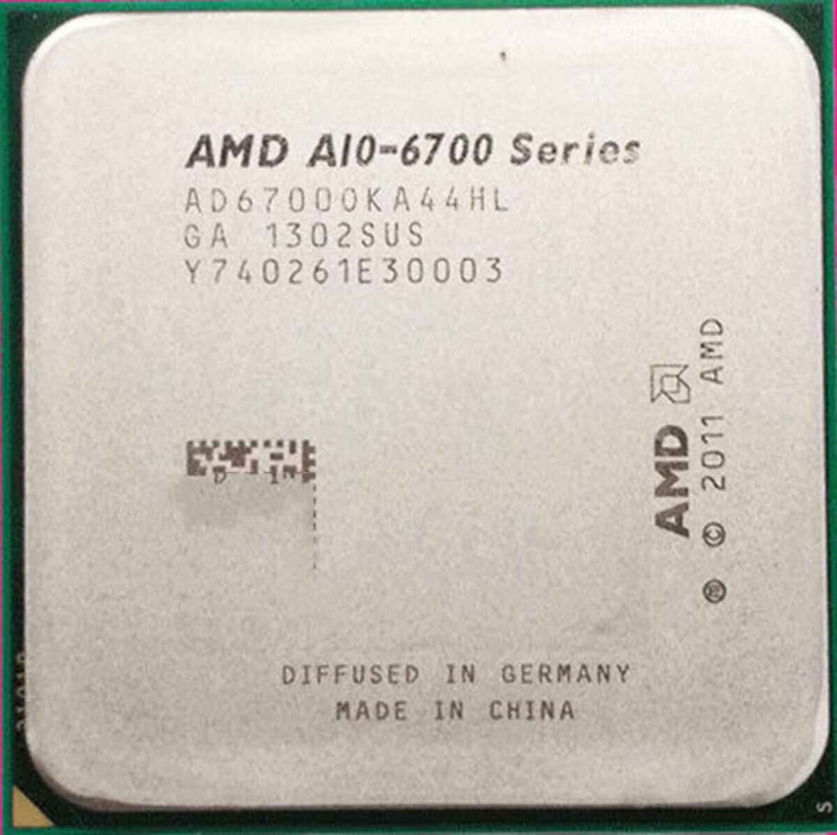 AMD a10-6700 CPU a10 series quad-core 4mb 3.7ghz interface fm2 65w processor