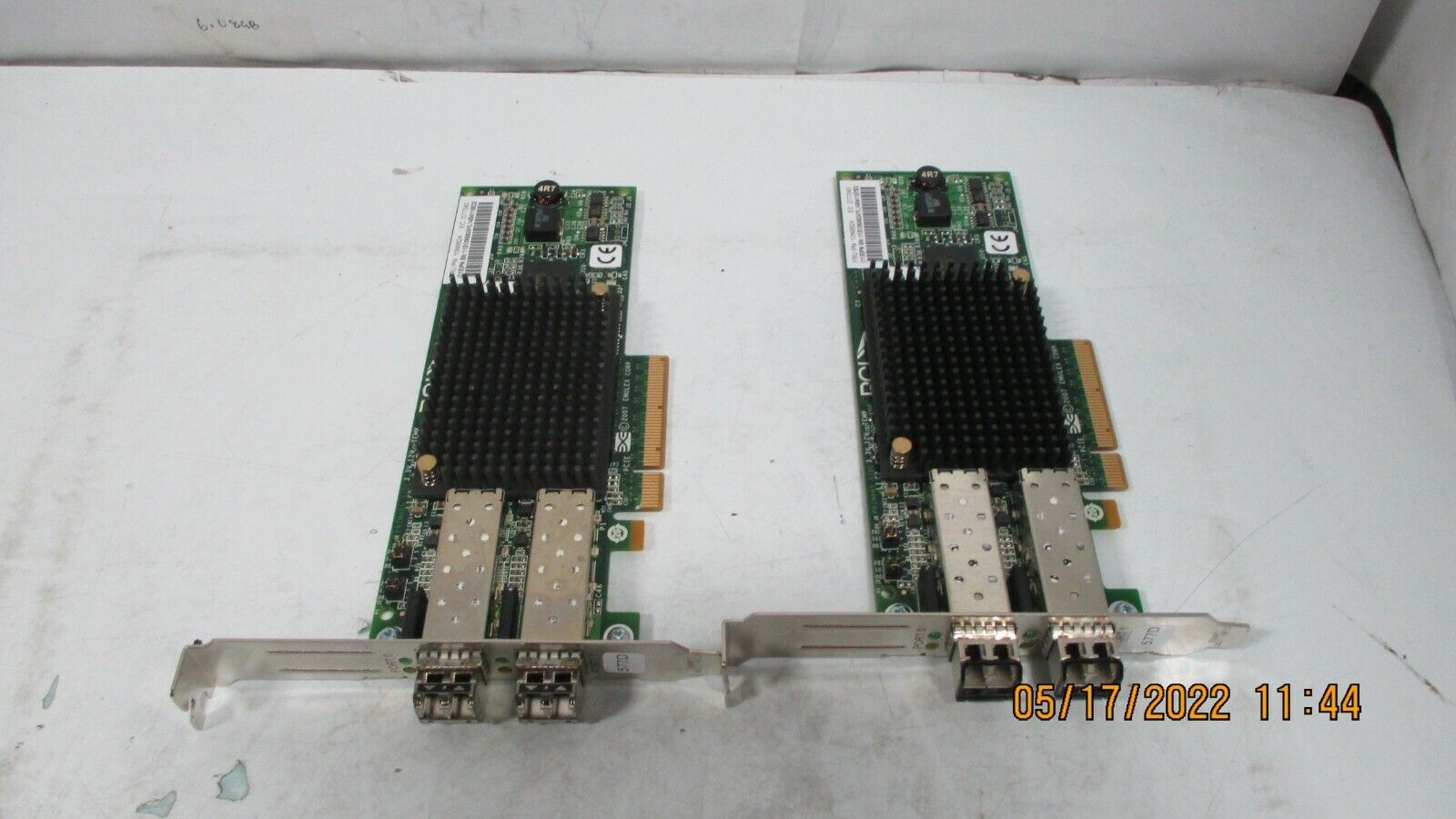 2 X IBM 10N9824 Emulex LPE12002 w/2 8GB SFP's