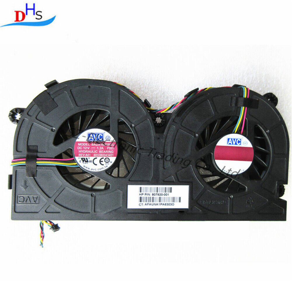 807920-001 For HP EliteOne 800 G2 All-in-One CPU Heatsink Cooling Fan 837359-001