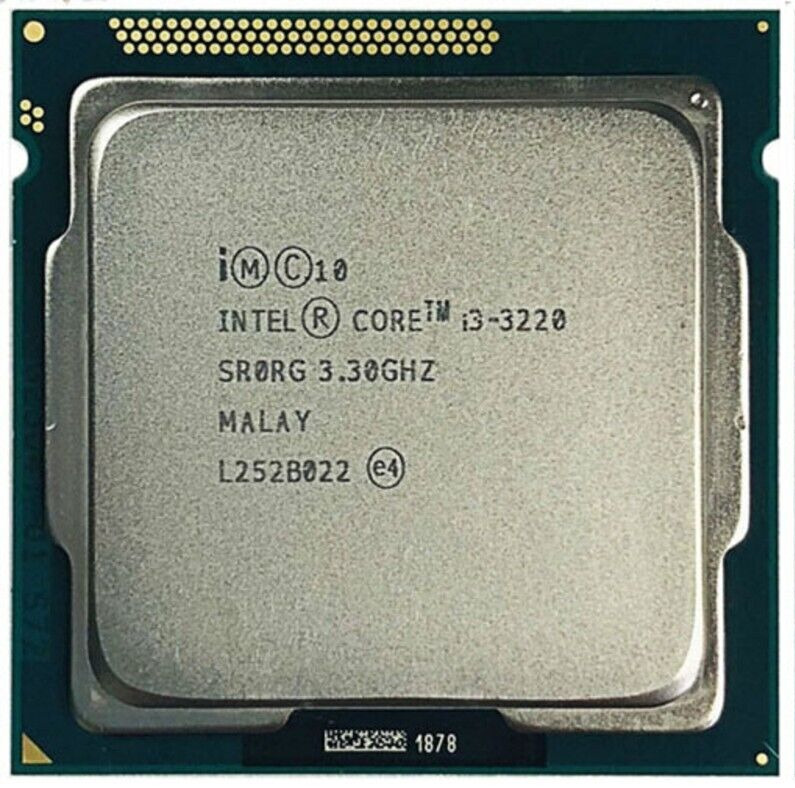 Lot of 3 Intel Core i3-3220 3.3GHz SR0RG 3M Desktop Processor CPU i3 3rd Gen