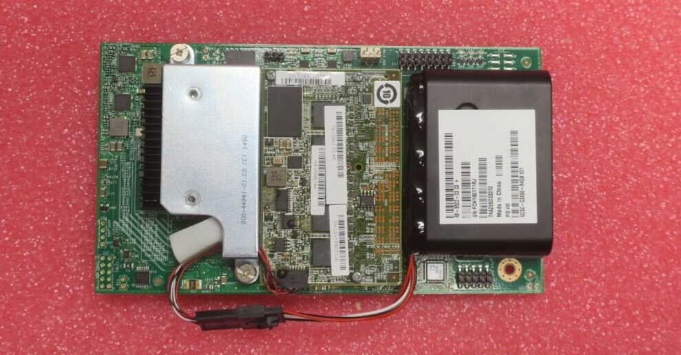 Cisco UCSC-C3X60-R4GB SAS 12Gb/s RAID Controller Card with 4GB Cache + Battery