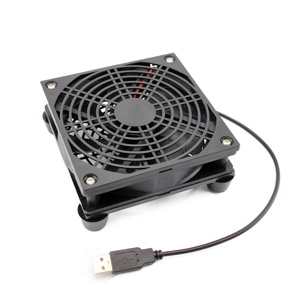 120mm Chassis Fan Cooling For Computer PC Desktop Host DC Fan US Fast Delivery