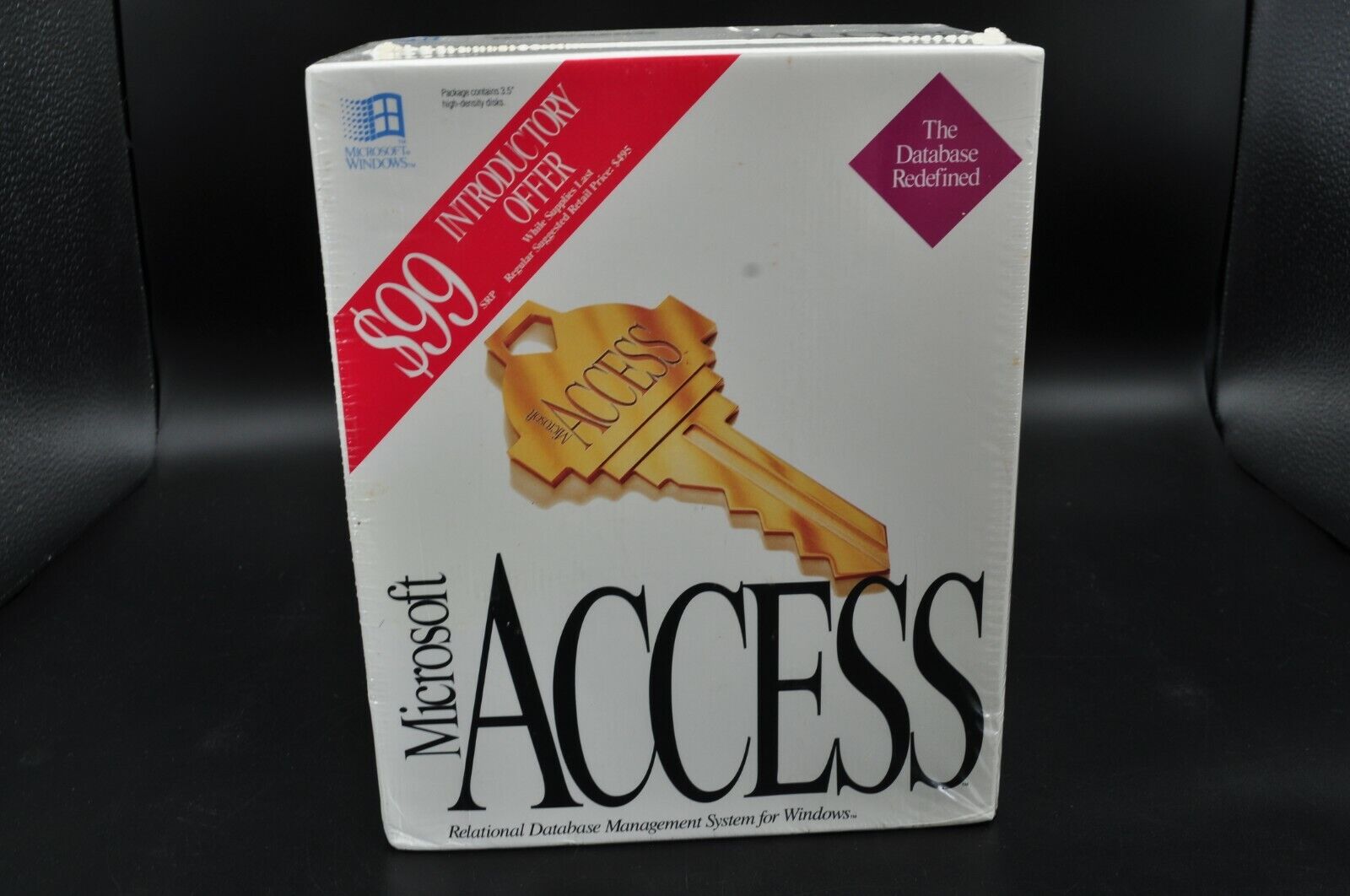 Vintage Microsoft Access 1.0 Database Management System 1992 Sealed NIB NOS