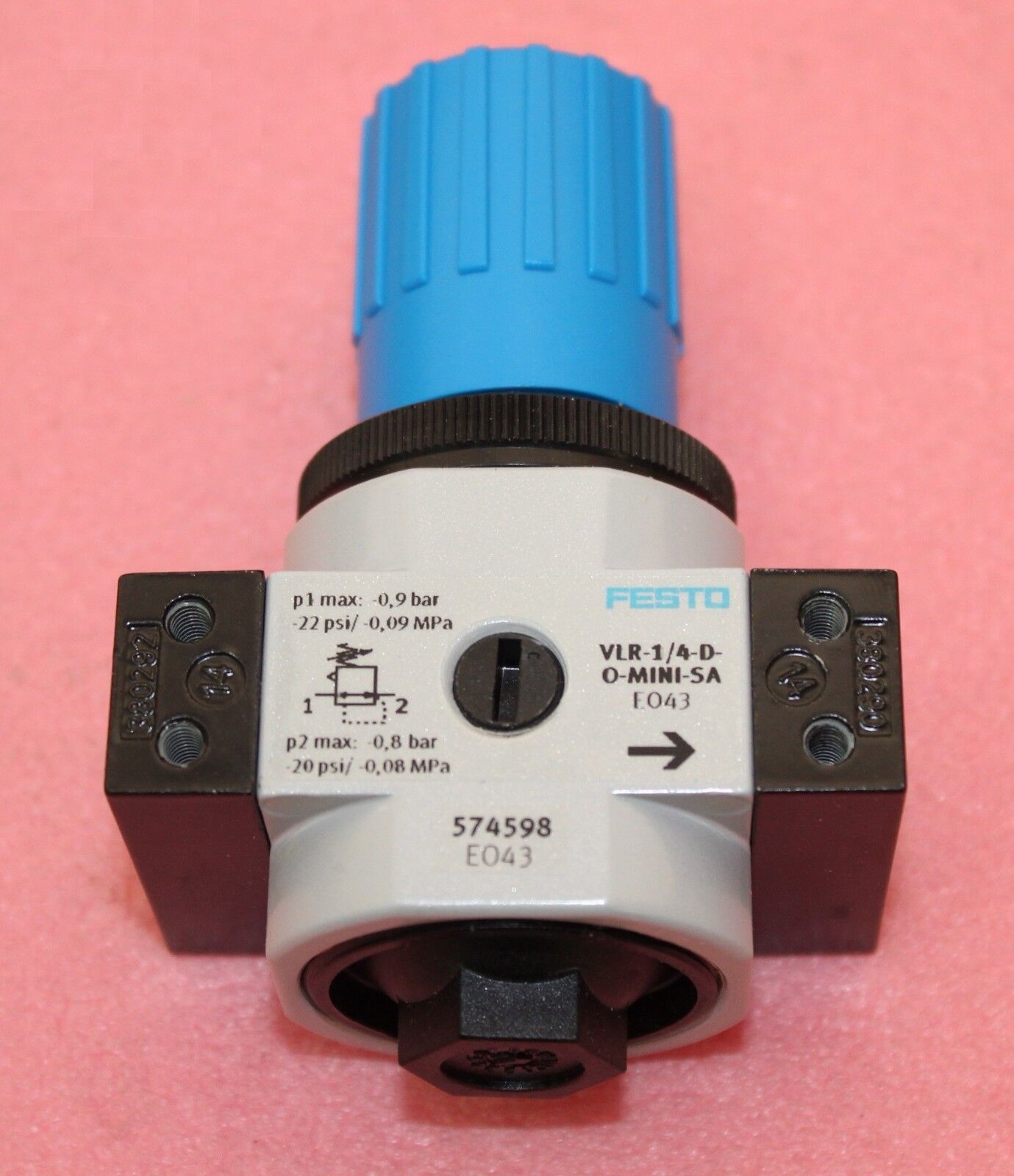 New FESTO VLR-1/4-D-0-MINI-SA Vacuum Regulator