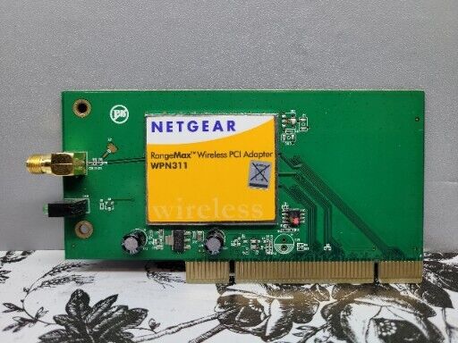 Netgear WG311T 108Mbps 32-bit Wireless PCI Adapter Wifi Card - No Antenna