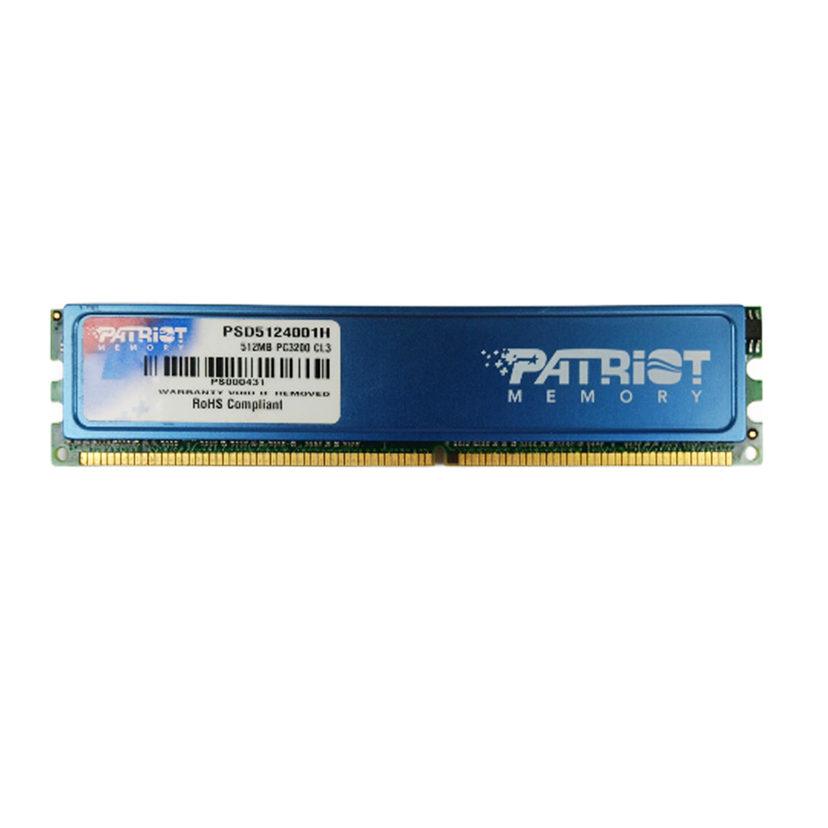 PATRIOT Memory PSD5124001H 512MB PC3200 CL3 Computer Desktop Ram Memory