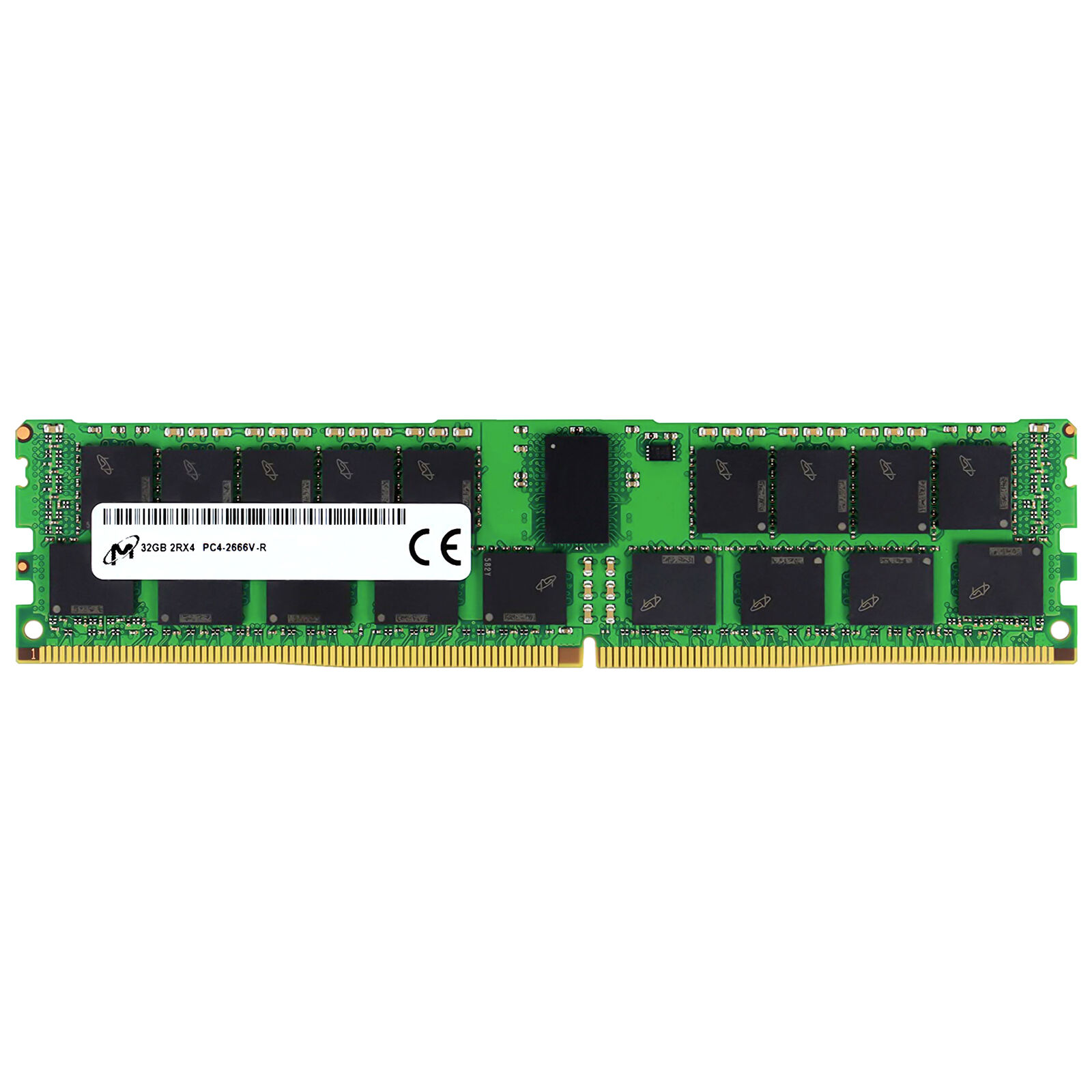 Micron 32GB 2Rx4 PC4-2666V RDIMM DDR4-21300 ECC REG Registered Server Memory RAM