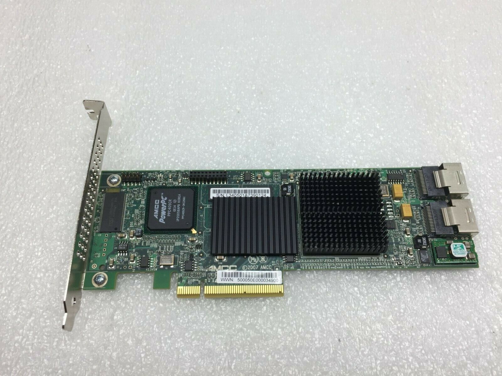 AMCC 3WARE 700-3405-00L 9690SA-8i RAID Controller PCIe Card - N1613 