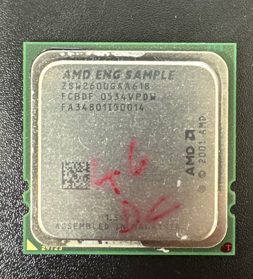 AMD ENG SAMPLE Opteron CPU Sample High Collectible Value 