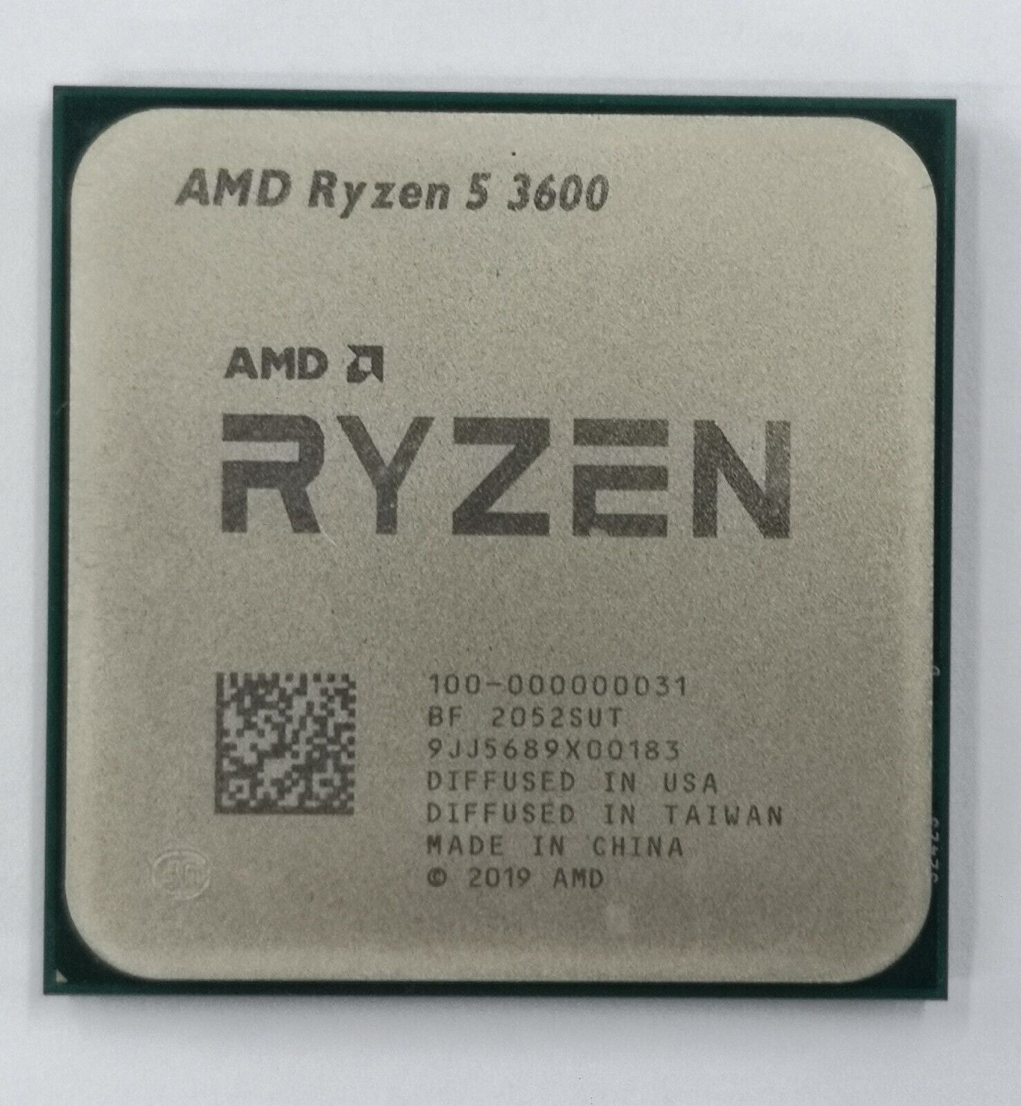 AMD Ryzen 5 3600 Desktop Processor R5 AM4 Good Condition 6 cores 100-000000031