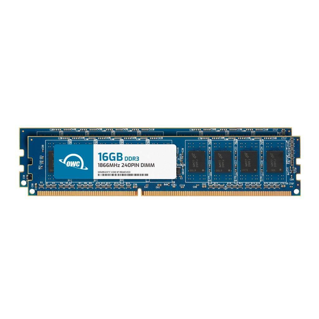 OWC 32GB (2x16GB) DDR3 1866MHz 2Rx8 Non-ECC 240-pin DIMM Memory RAM