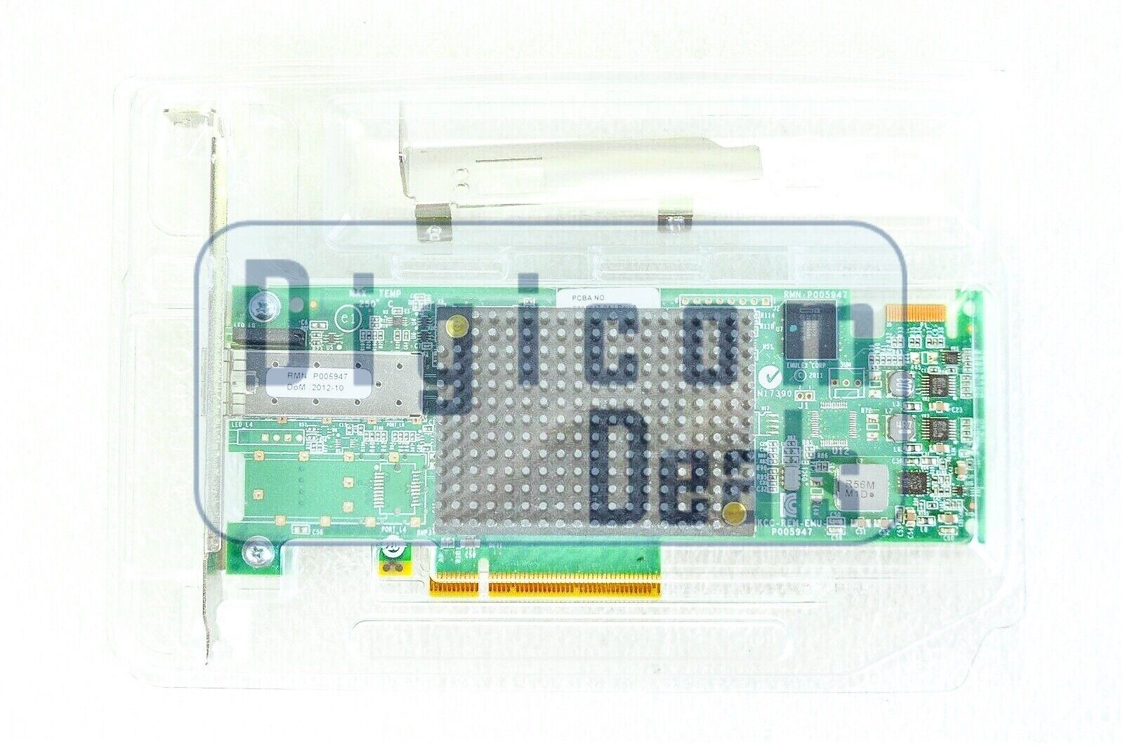 EMULEX LPE16000-E 16GB FIBRE CHANNEL PCI-E 1-PORT HBA CARD W/ BOTH BRACKETS