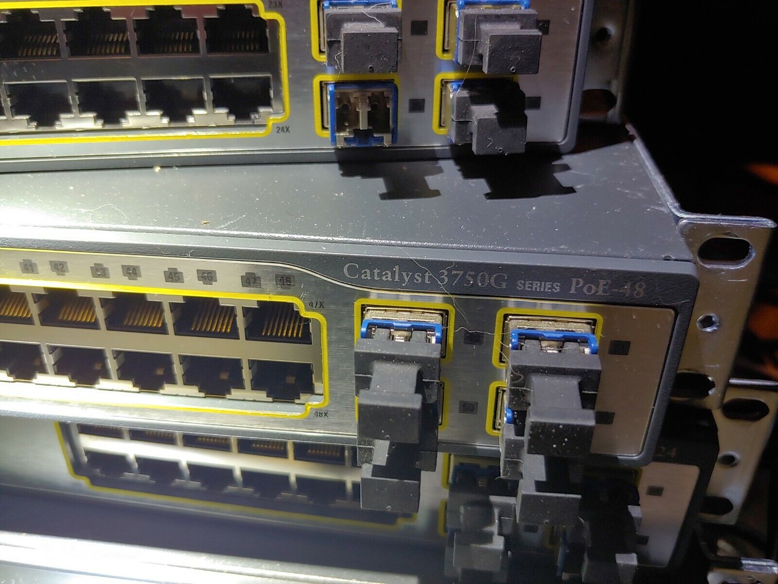 Cisco Ws-c3750g-48ps-s V05 Catalyst 3750g Series 48 Port Poe Gigabit Switch