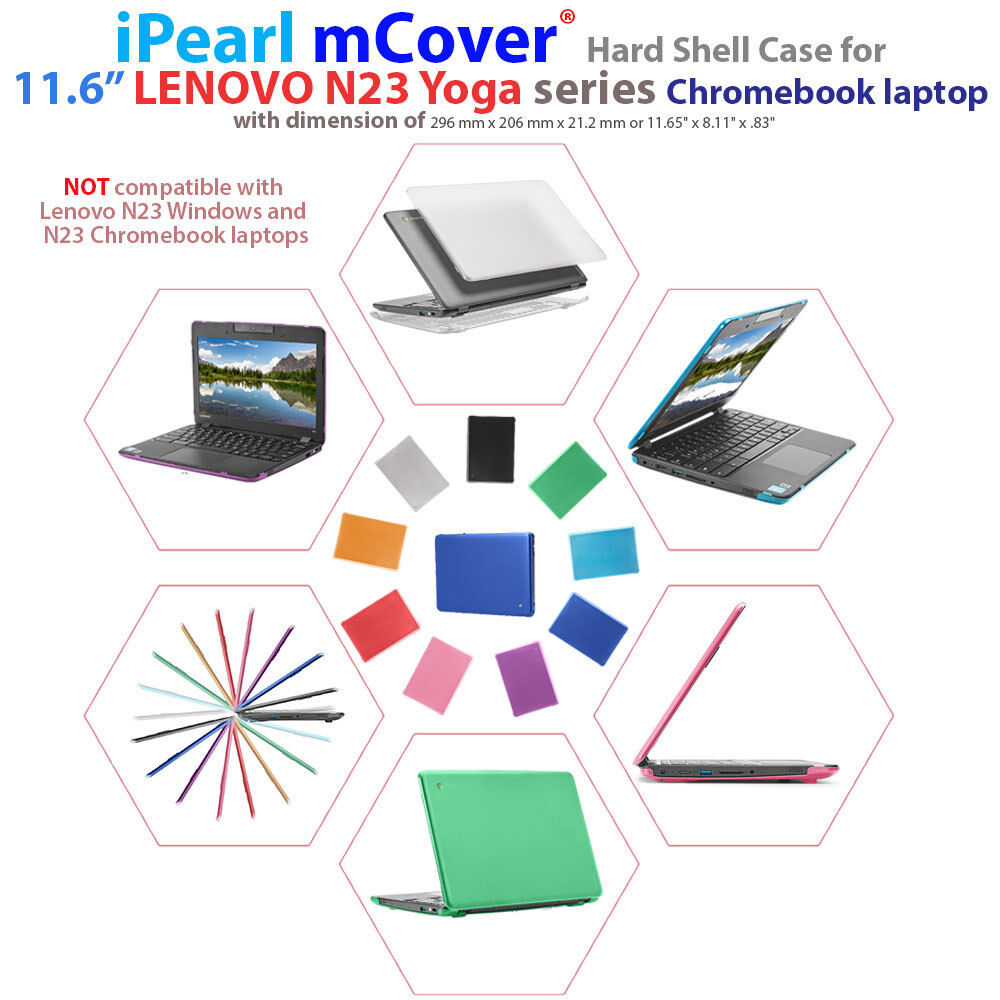 NEW iPearl mCover® Hard Shell Case for 11.6\
