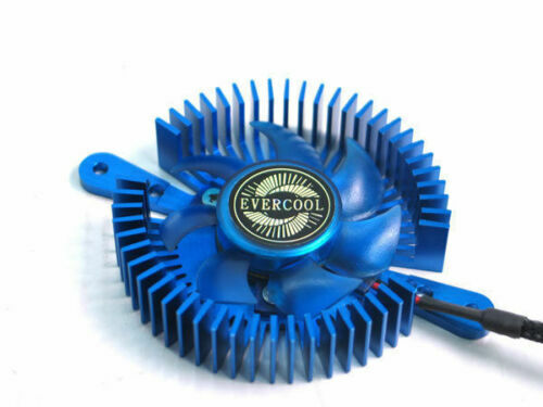 EverCool  Mini UFO Universal VGA Cooling Fan, Blue VC-RI-B