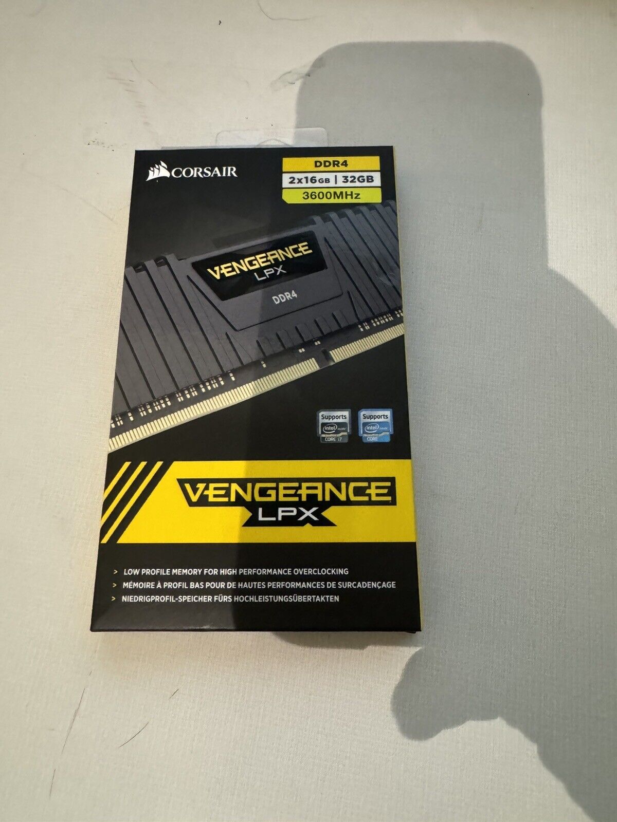 Corsair Vengeance LPX 32GB (2 x 16GB) PC4 28800 DDR4 3600 Memory -...