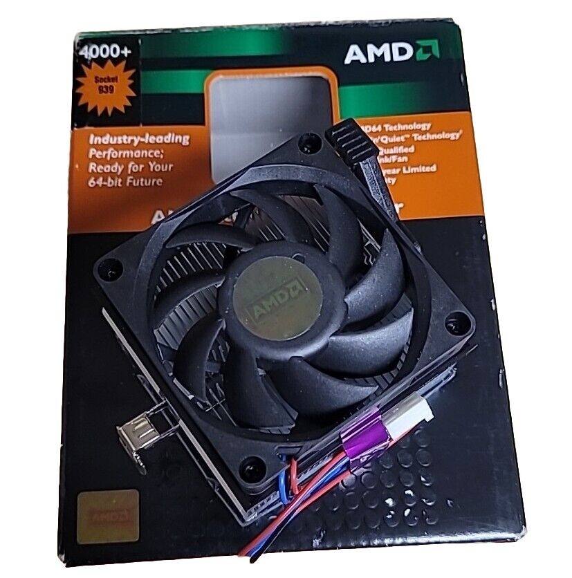 GENUINE AMD HEATSINK COOLING FAN FOR ATHLON 64 X2 3600-3800-4000-4200-4400-4600