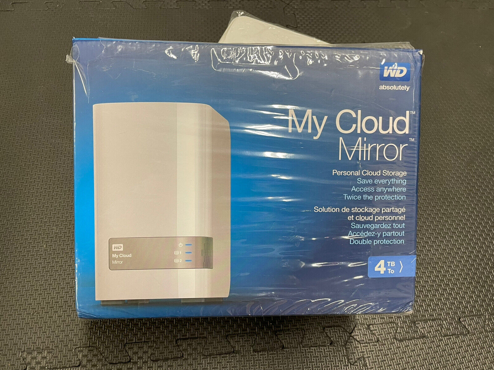 WD Western Digital MyCloud My Cloud Mirror 4TB Raid NAS Network Storage