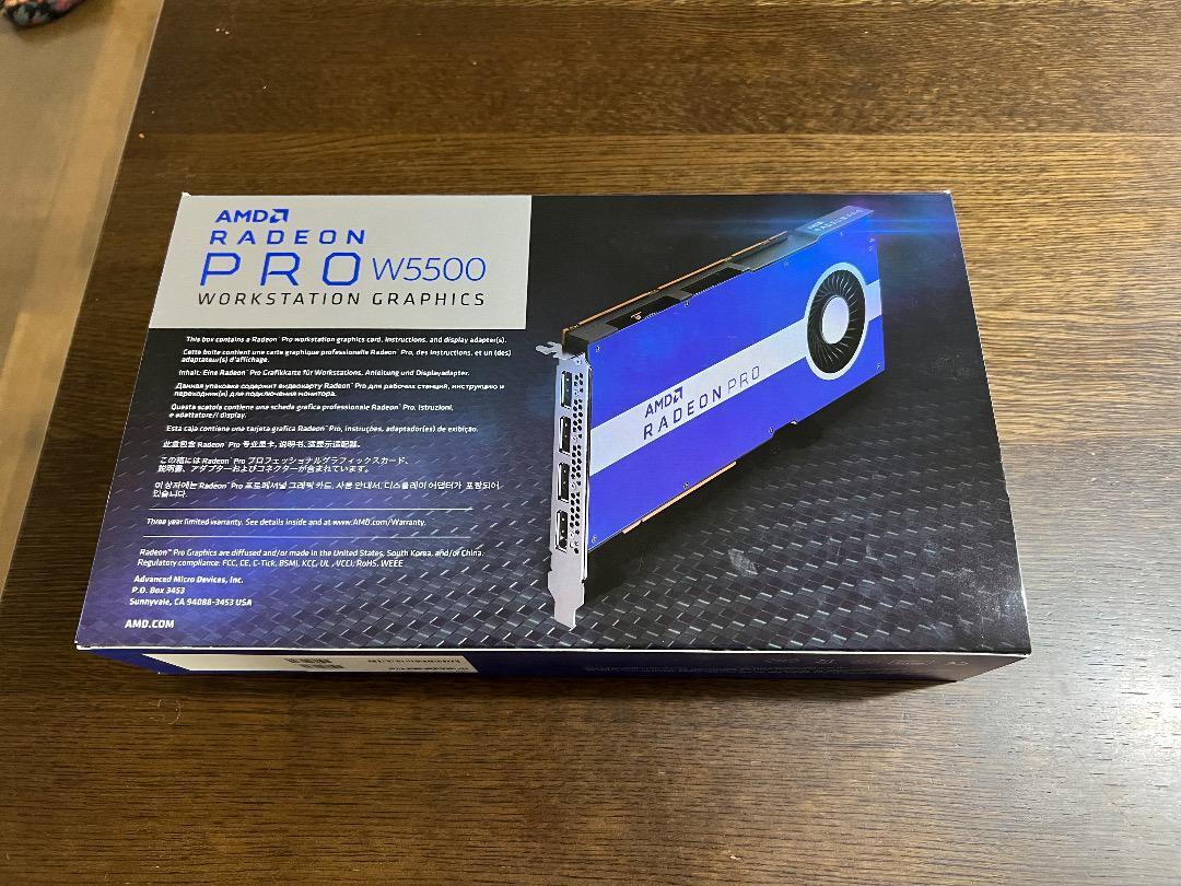 AMD Radeon Pro W5500 Graphics Board for 3D CAD - Barely Used