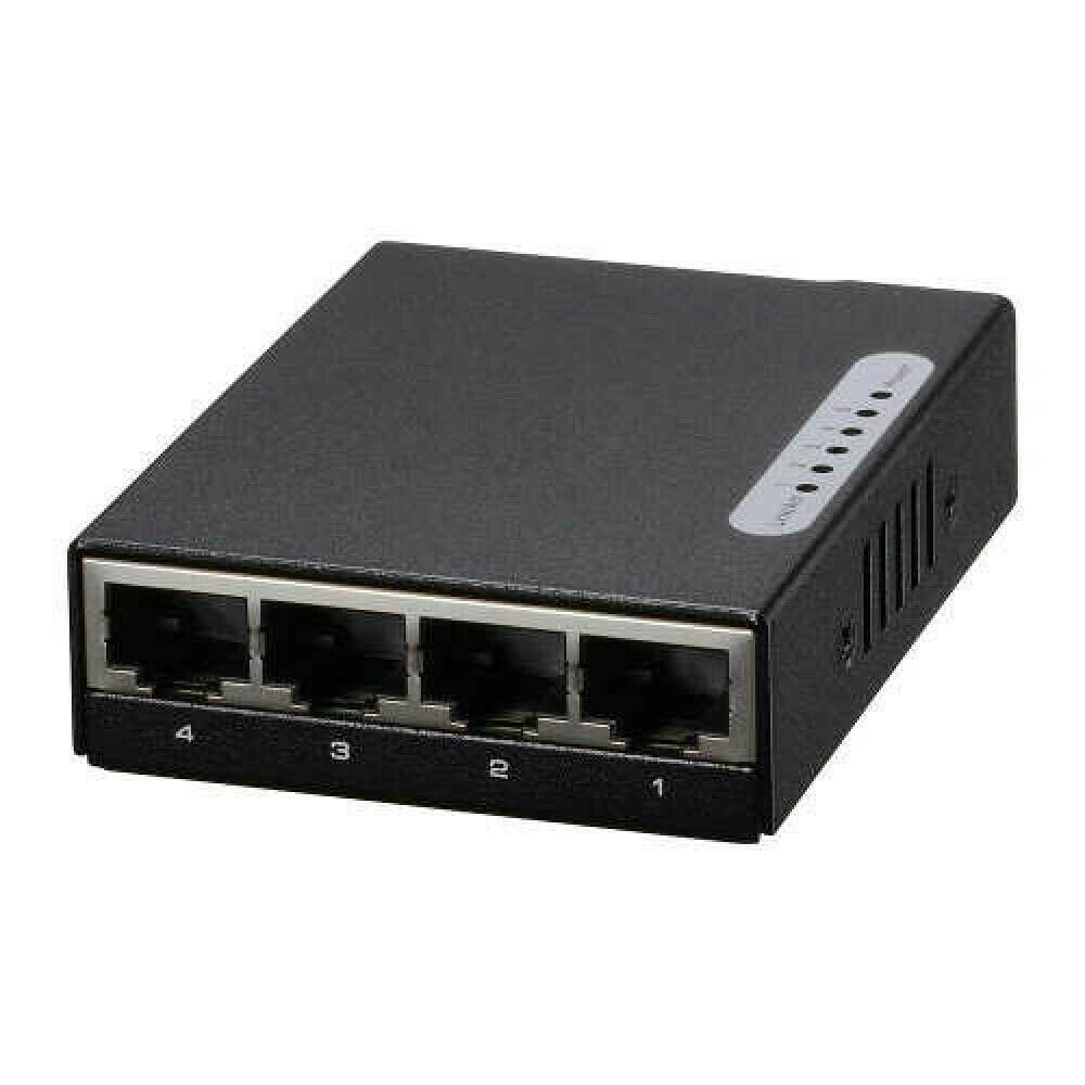 PLANEX FXG-05RPT 5 Port Gigabit Repeater Hub Network Tap 4941250192830 FXG05RPT