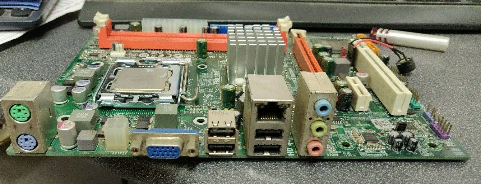 ECS EliteGroup G41T-R3 LGA775 MicroATX Motherboard with E6600 CPU