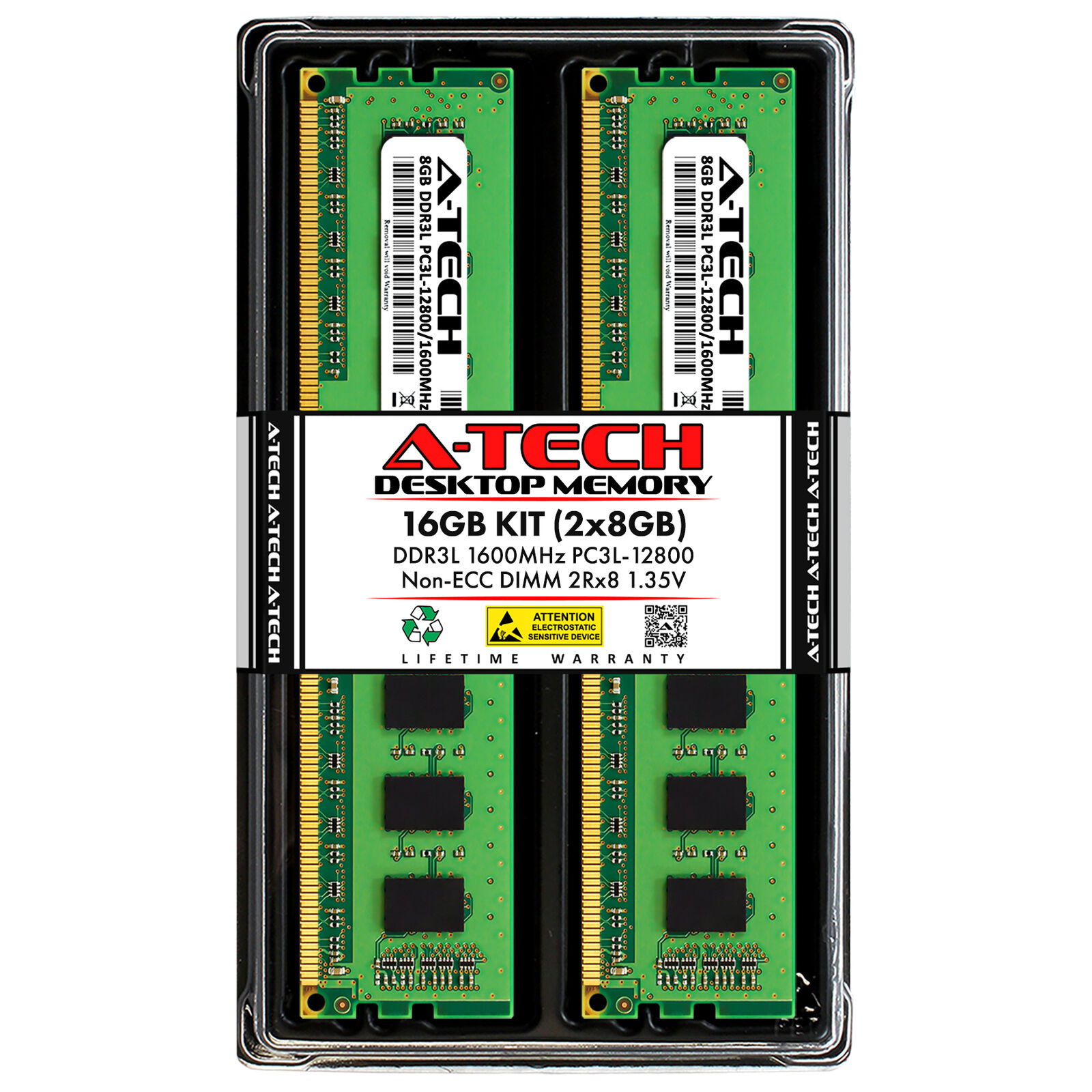 16GB 2x8GB PC3L-12800U GIGABYTE G210-H4G GA-6LISL GA-B150M-DS3H DDR3 Memory RAM