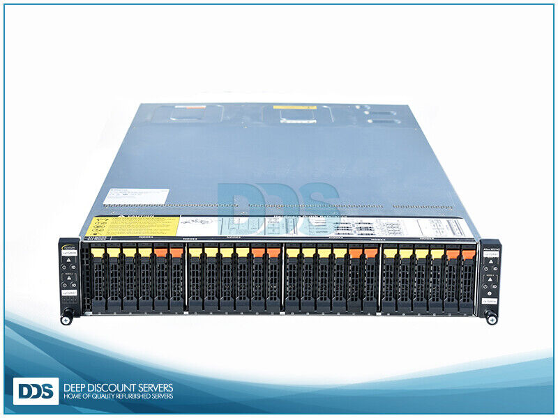 H261-Z61 2U 24SFF AMD Server 8x EPYC 7702 512-Cores 512GB RAM 8x25G NIC 2x2200W