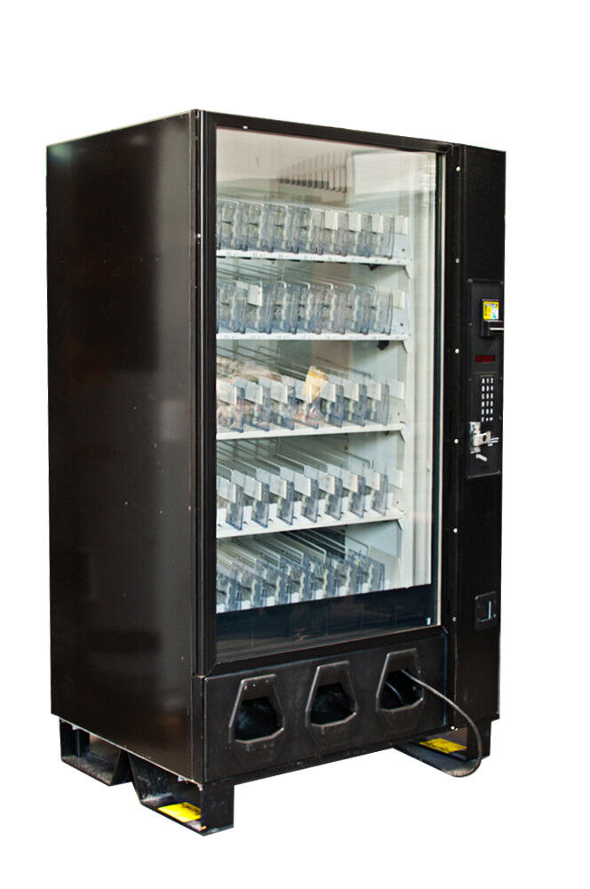 Dixie Narco 5591 Glass Front Bottle Drop Vending Machine 