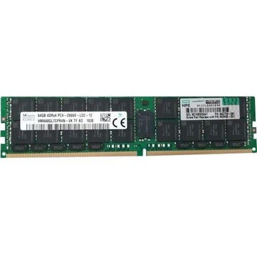 HPE Sourcing SmartMemory 64GB DDR4 SDRAM Memory Module 850882001