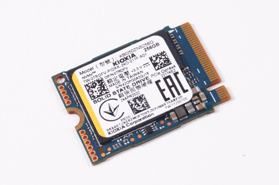 Compatible with CL4-3D256-Q11 Dell 256GB  PCIe PCIe Gen4x4 NVMe SSD Drive I35...